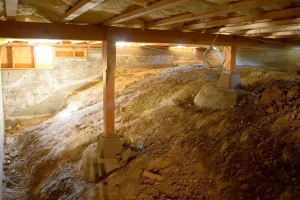 crawl space soil